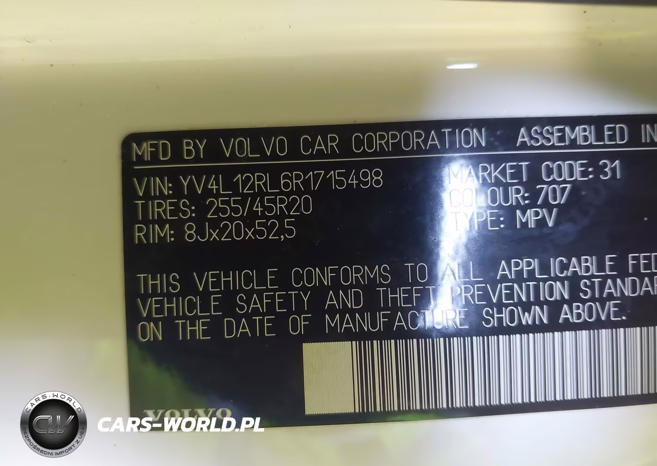 2024 Volvo Xc60 B5 Plus Dark Theme VIN:YV4L12RL6R1715498 - 9