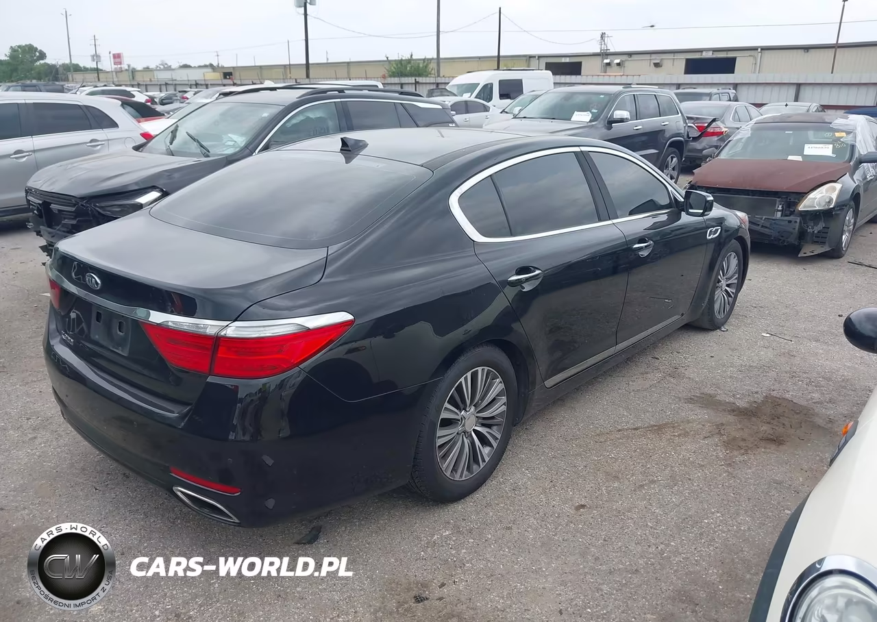 2017 Kia K900 Premium 3.8L VIN:KNALT4D37H6035186 - 4