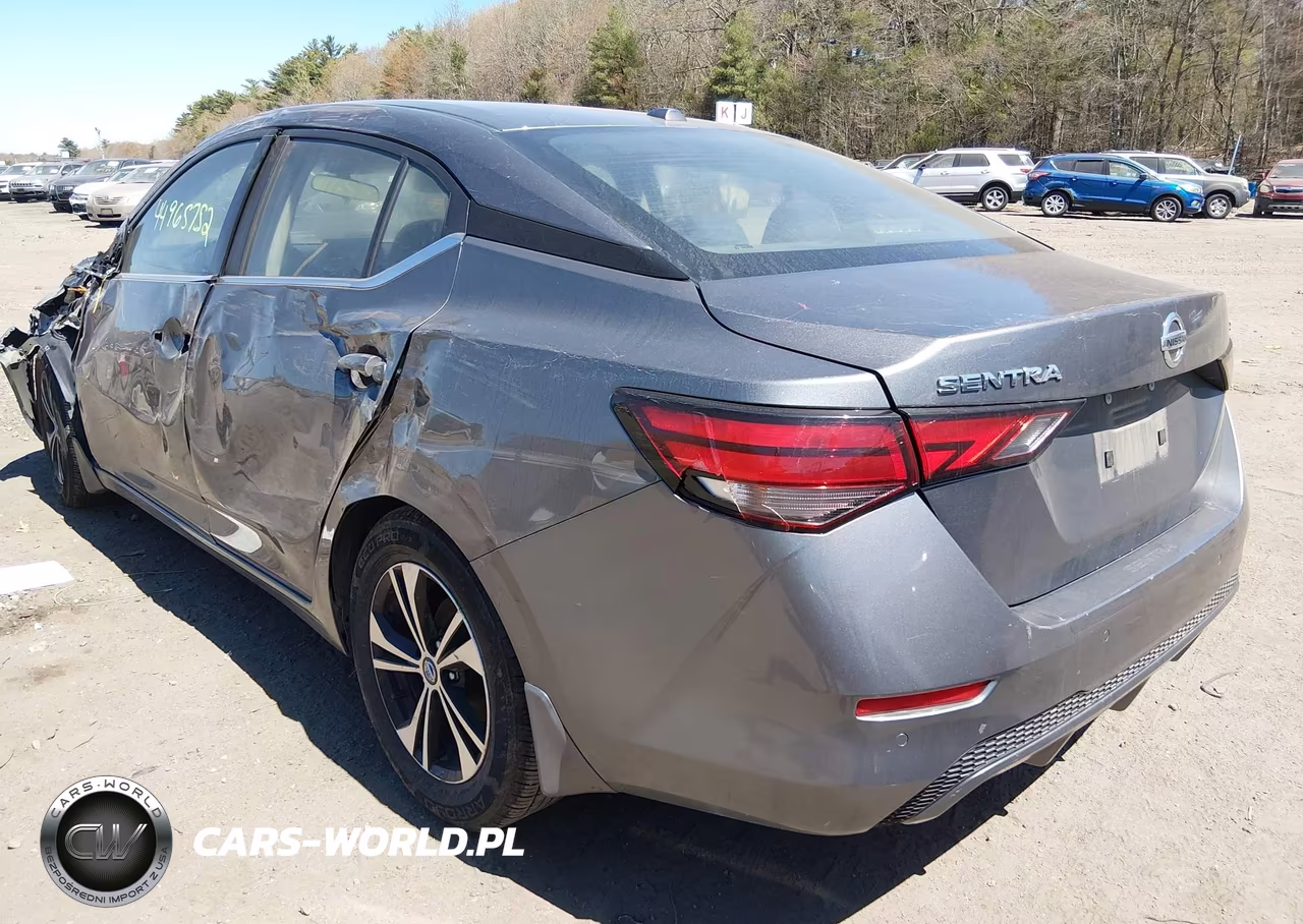 2020 Nissan Sentra Sv Xtronic Cvt VIN:3N1AB8CV4LY284640 - 3
