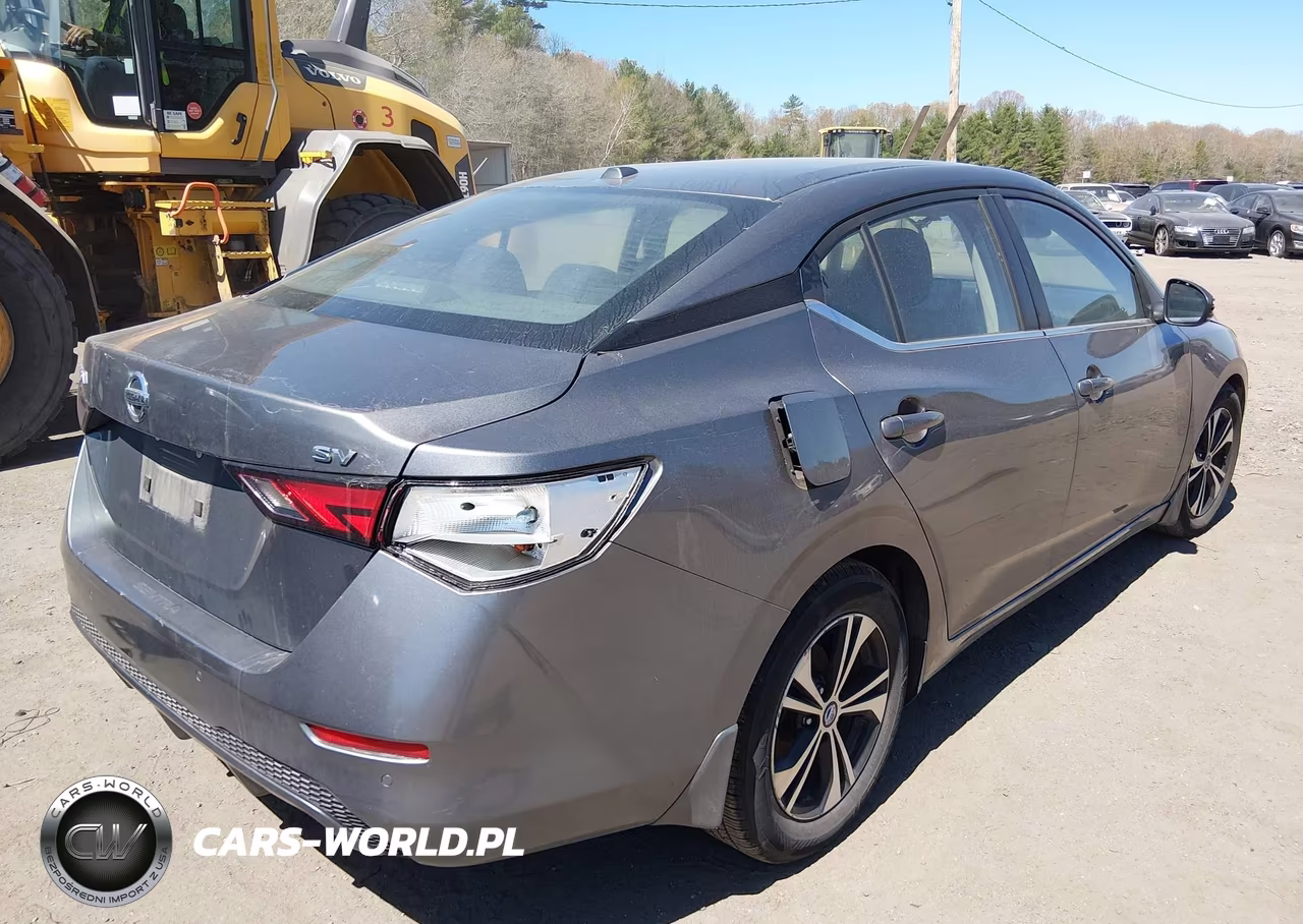 2020 Nissan Sentra Sv Xtronic Cvt VIN:3N1AB8CV4LY284640 - 4