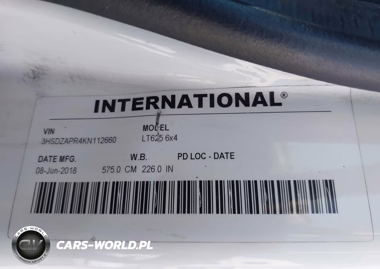 2019 International Lt VIN:3HSDZAPR4KN112660 - 8