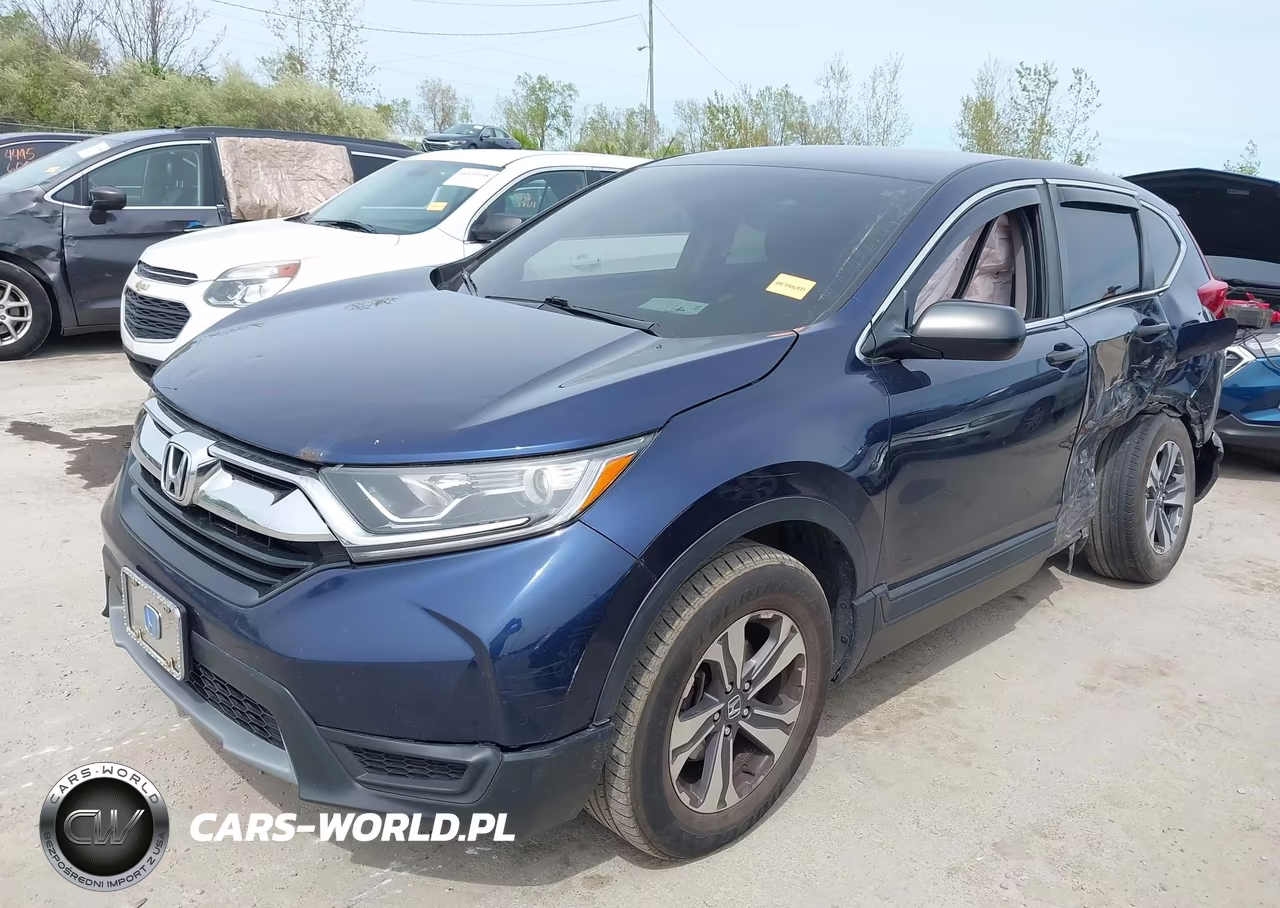 2017 Honda Cr-V Lx VIN:2HKRW6H37HH222072 - 2