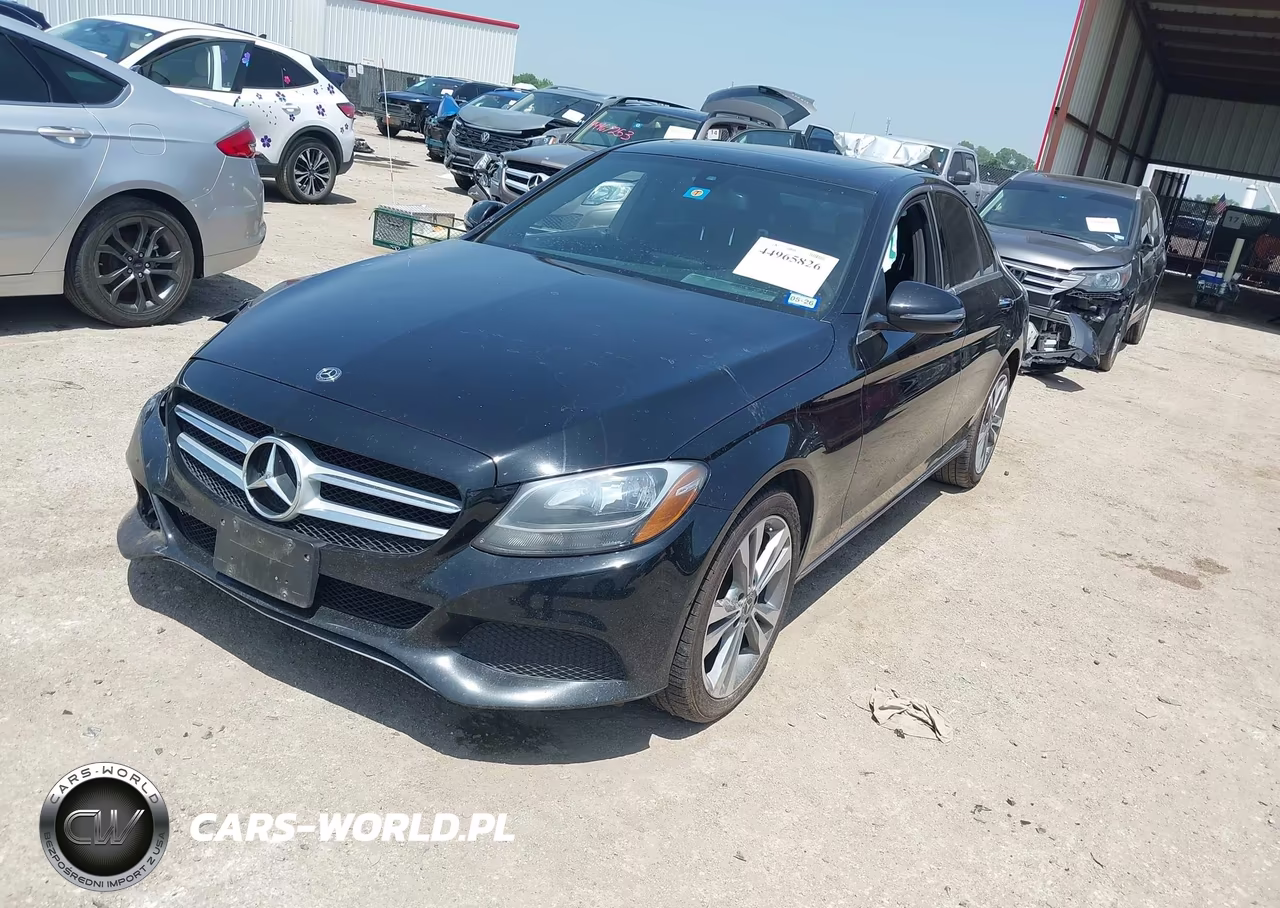 2018 Mercedes-Benz C 300 VIN:55SWF4JB5JU244910 - 2