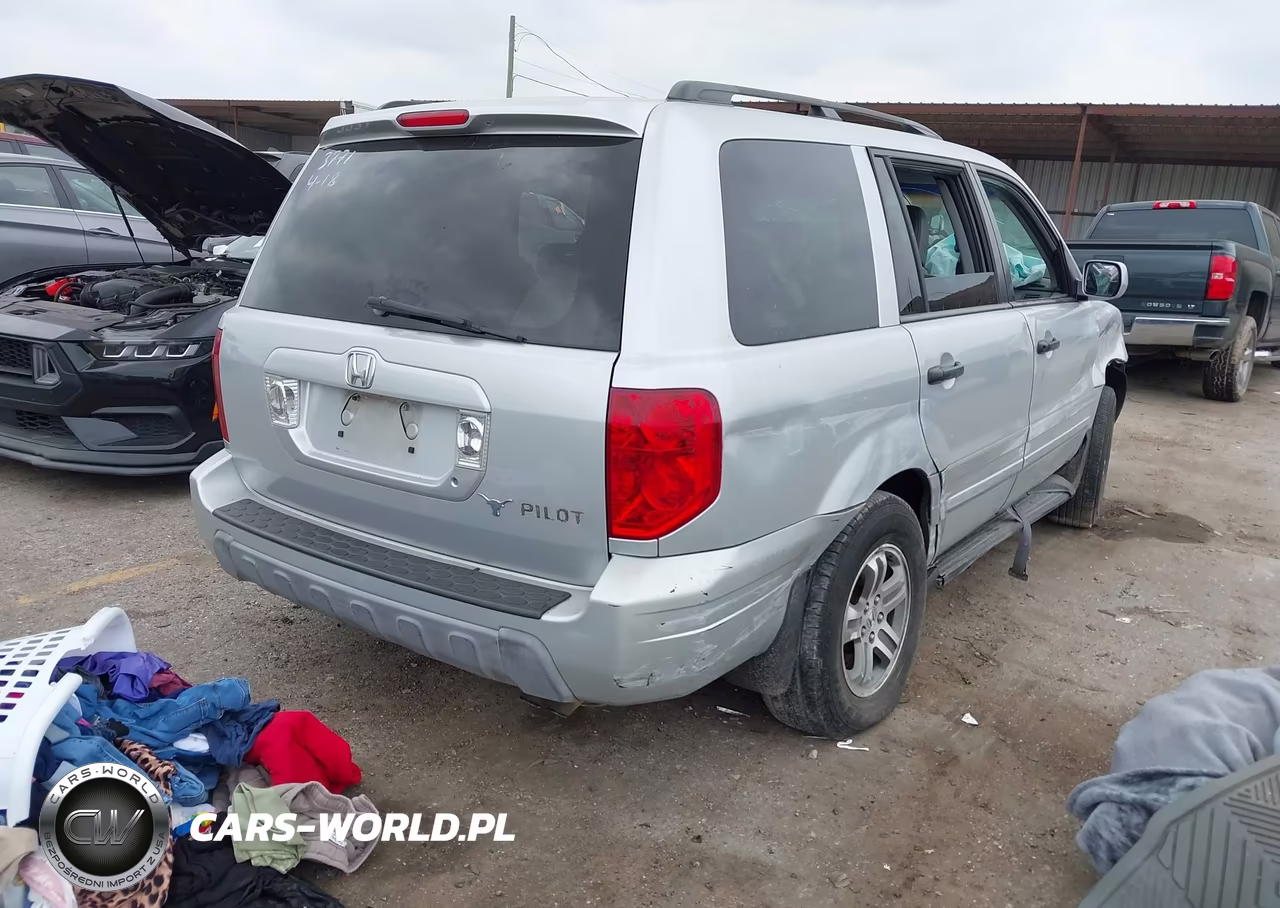 2004 Honda Pilot Ex-L VIN:2HKYF18694H593771 - 4