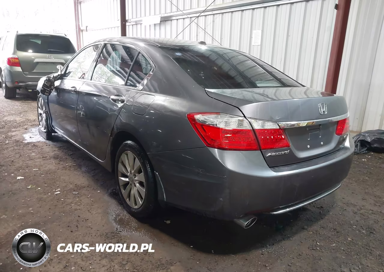2014 Honda Accord Ex-L V-6 VIN:1HGCR3F82EA020643 - 3