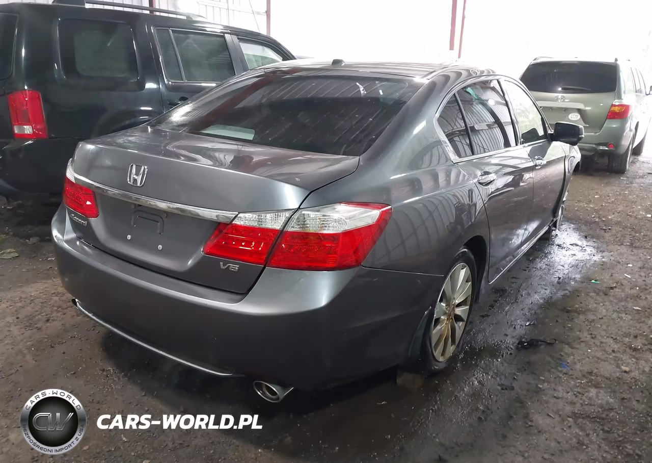 2014 Honda Accord Ex-L V-6 VIN:1HGCR3F82EA020643 - 4
