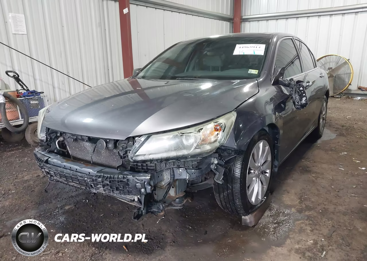 2014 Honda Accord Ex-L V-6 VIN:1HGCR3F82EA020643 - 6