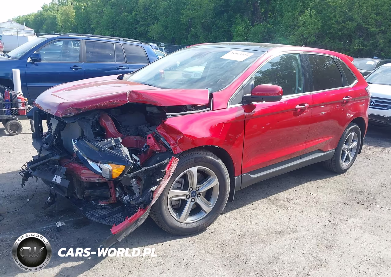 2021 Ford Edge Sel VIN:2FMPK4J90MBA48983 - 2