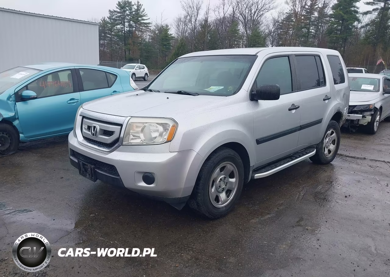 2009 Honda Pilot Lx VIN:5FNYF48279B053999 - 2
