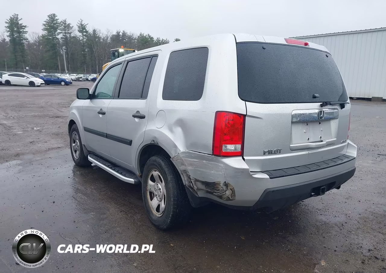 2009 Honda Pilot Lx VIN:5FNYF48279B053999 - 6