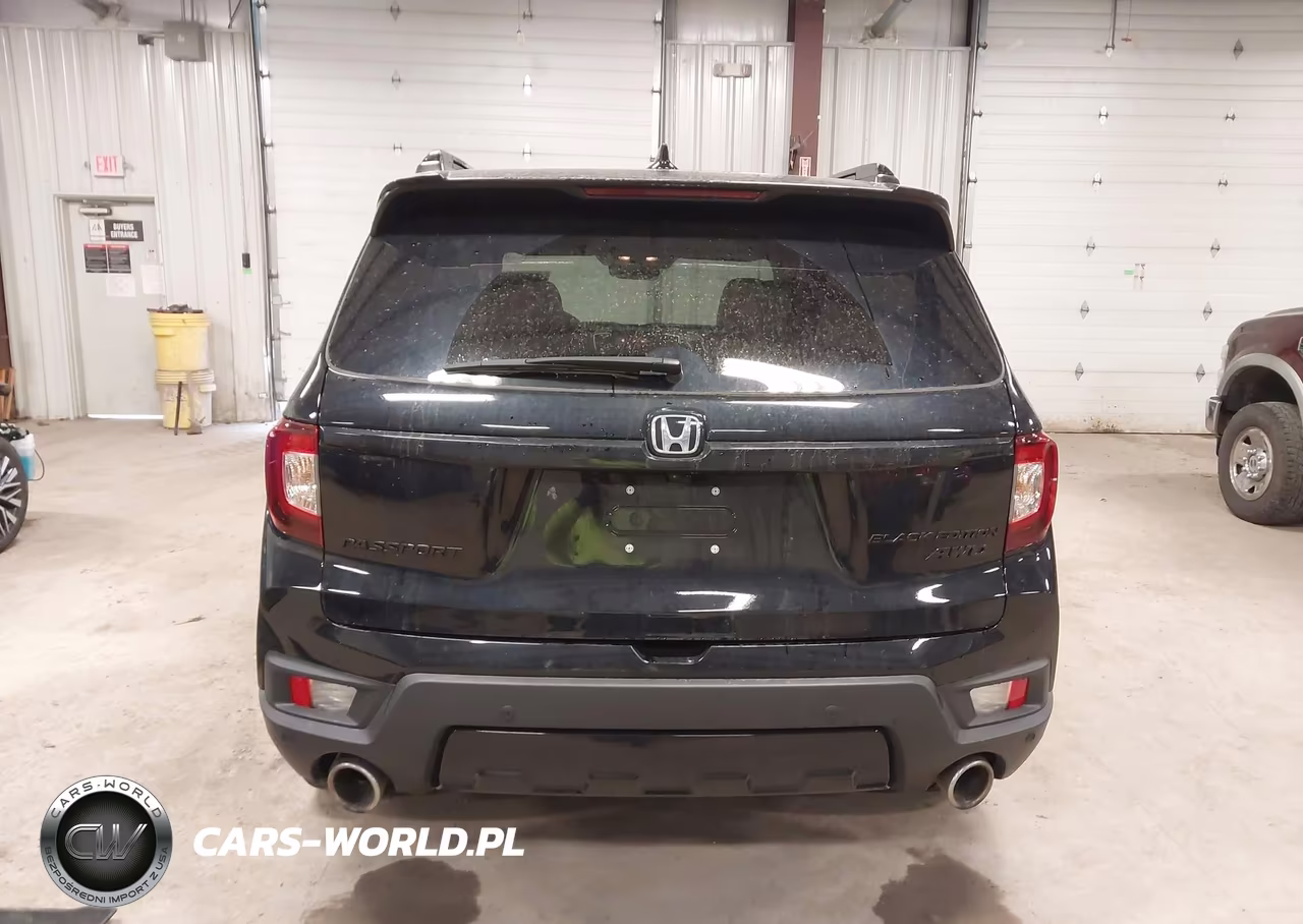 2024 Honda Passport Awd Black VIN:5FNYF8H88RB002605 - 16