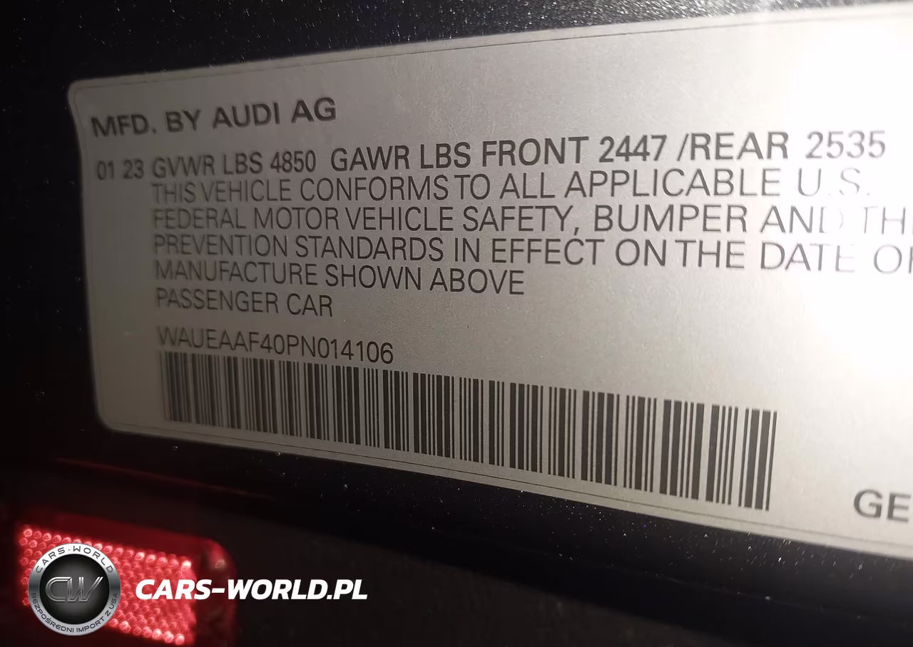 2023 Audi A4 Premium Plus 45 Tfsi S Line Quattro S Tronic VIN:WAUEAAF40PN014106 - 9