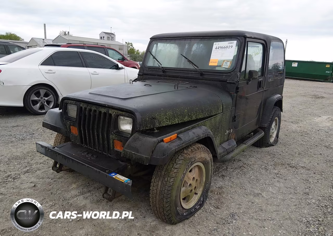 1992 Jeep Wrangler - Yj VIN:2J4FY29S5NJ531378 - 2
