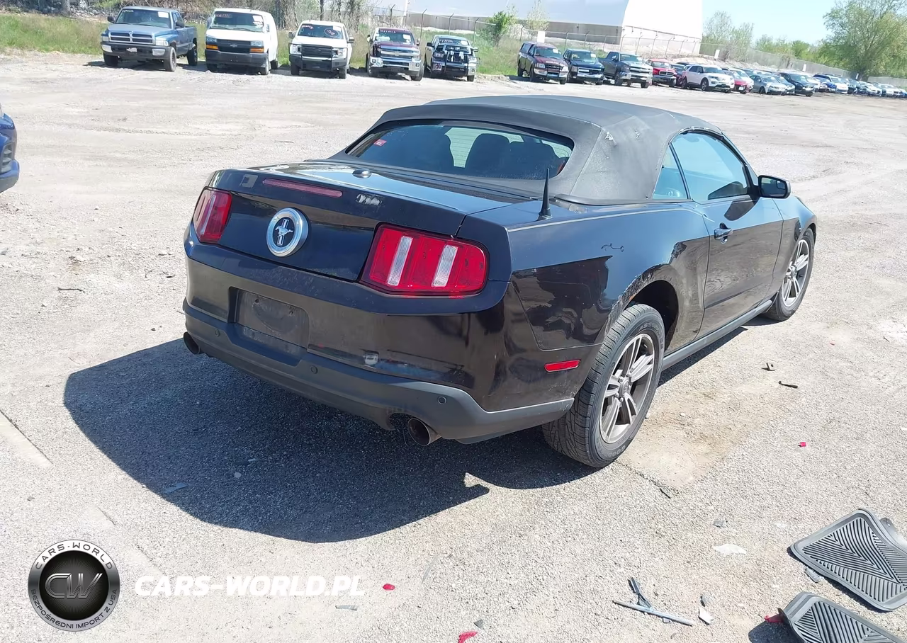 2012 Ford Mustang V6 Premium VIN:1ZVBP8EM1C5230620 - 4