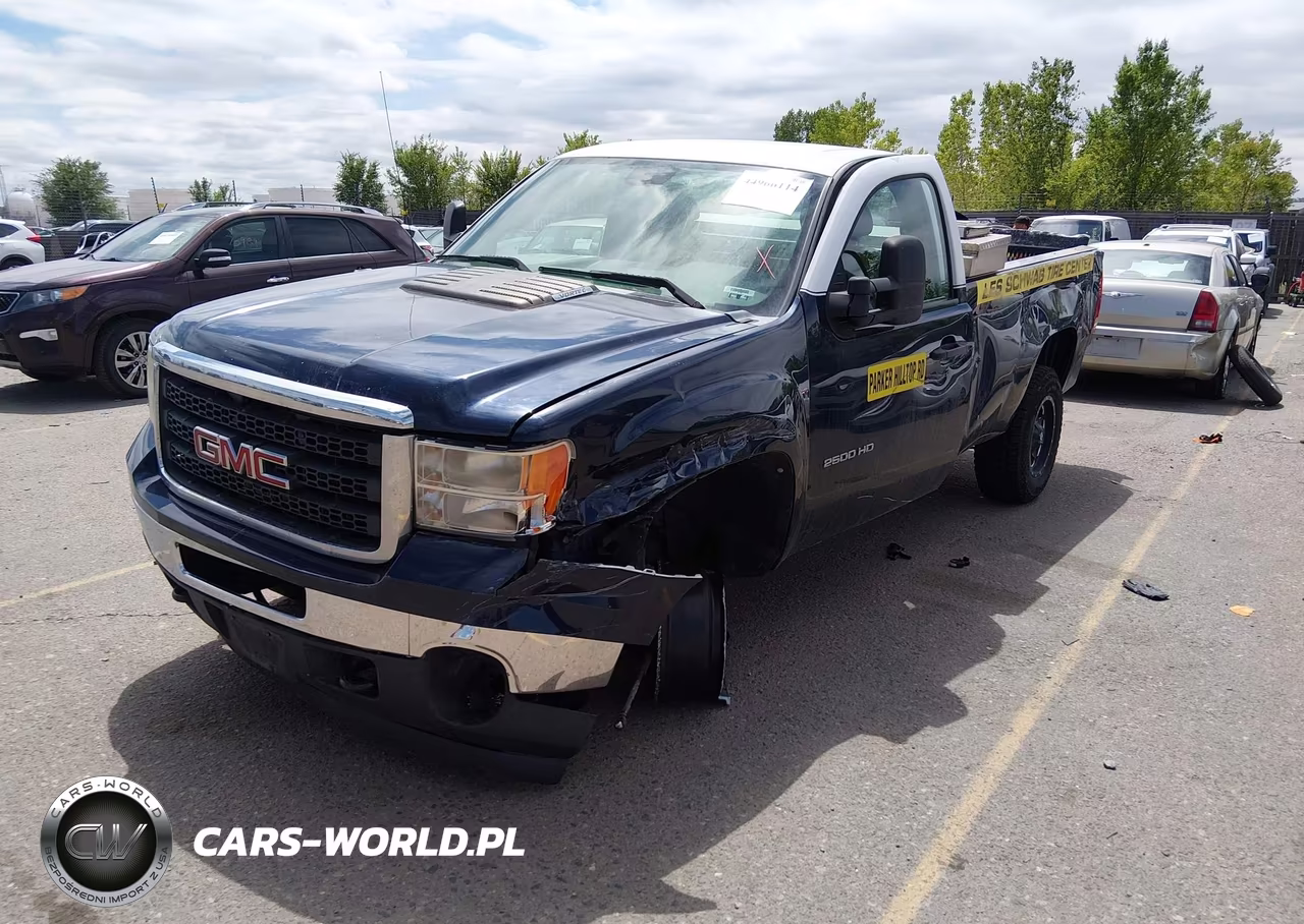 2012 GMC Sierra 2500Hd Work Truck VIN:1GT01ZCG4CF169529 - 2