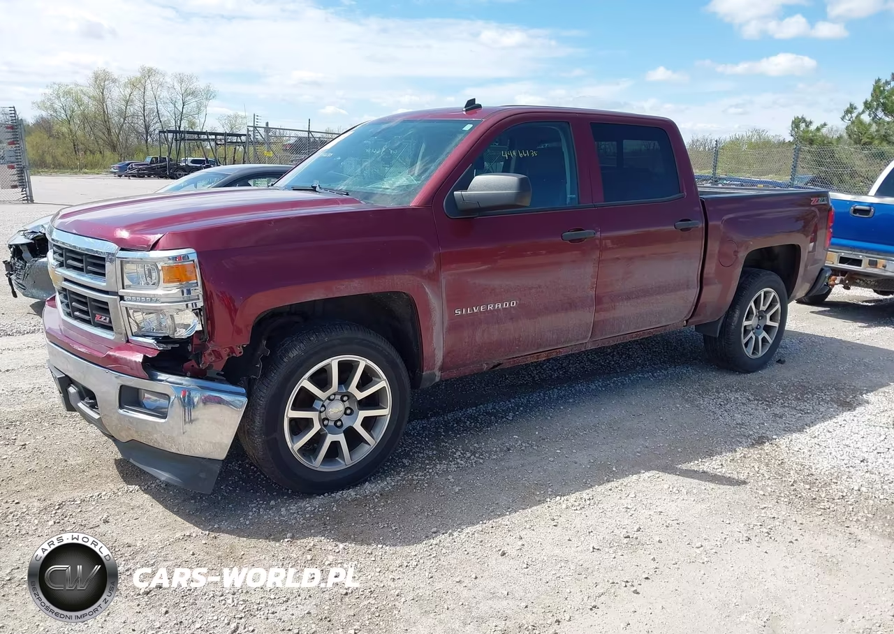 2014 Chevrolet Silverado 1500 2Lt VIN:3GCUKREC2EG116032 - 2