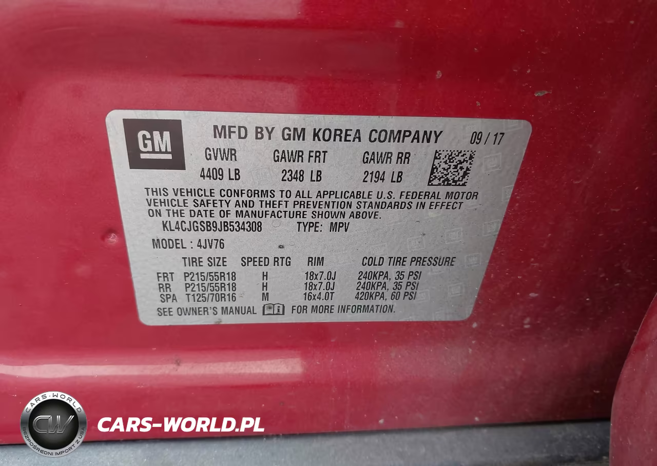 2018 Buick Encore Essence VIN:KL4CJGSB9JB534308 - 9