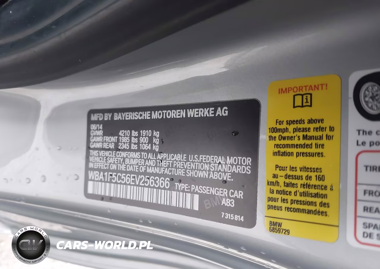 2014 BMW 228I VIN:WBA1F5C56EV256366 - 9