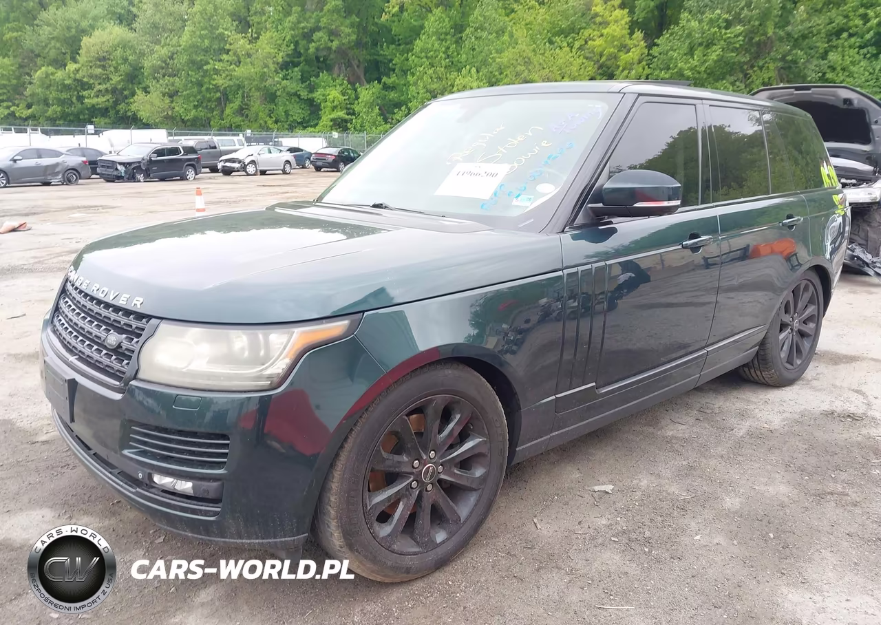 2014 Land Rover Range Rover 3.0L V6 Supercharged Hse VIN:SALGS2WFXEA164933 - 2
