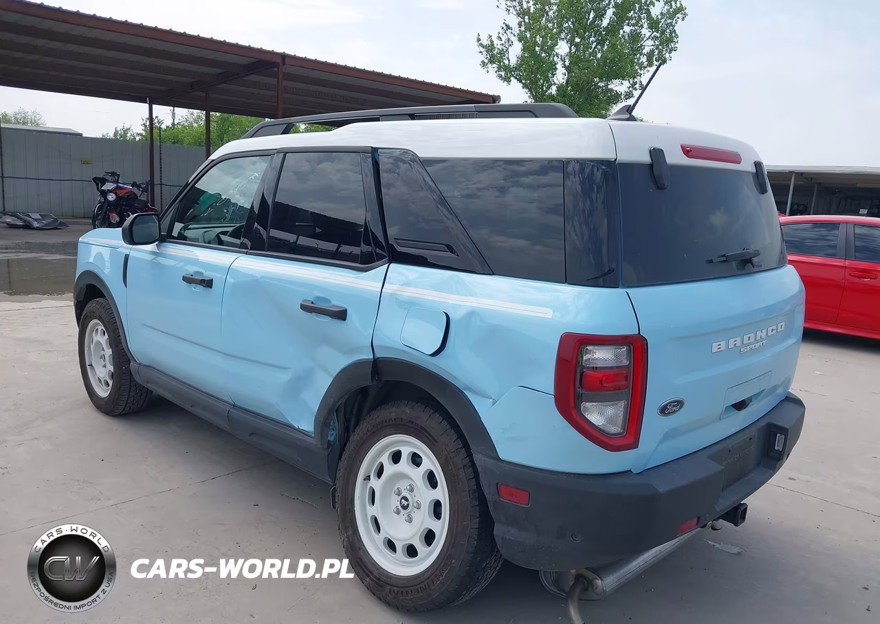 2024 Ford Bronco Sport Heritage VIN:3FMCR9G65RRE76500 - 3