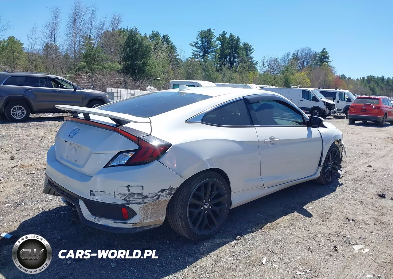 2020 Honda Civic Si Coupe VIN:2HGFC3A54LH751228 - 4