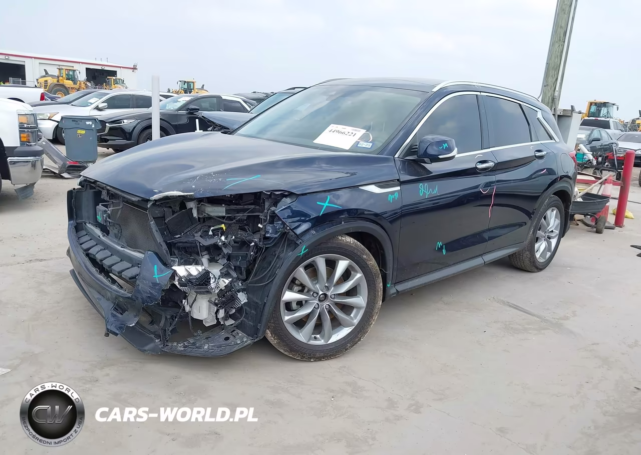2021 Infiniti Qx50 Luxe VIN:3PCAJ5BA9MF108077 - 2