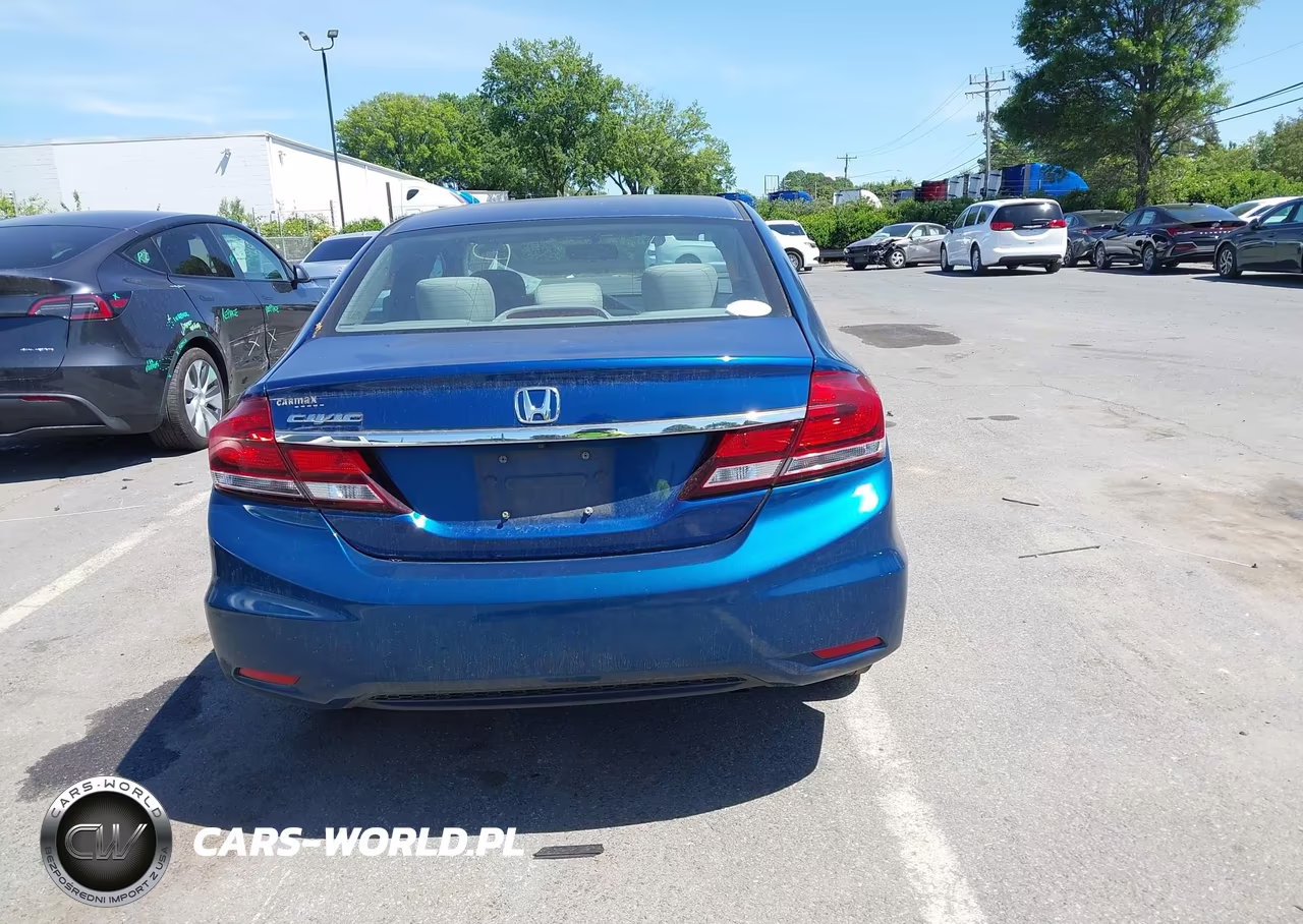 2013 Honda Civic Lx VIN:19XFB2F51DE095250 - 16