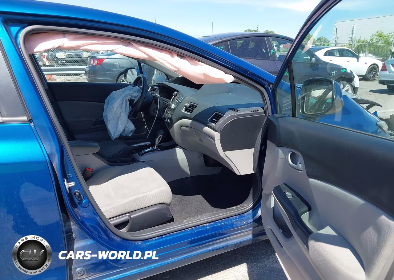 2013 Honda Civic Lx VIN:19XFB2F51DE095250 - 5
