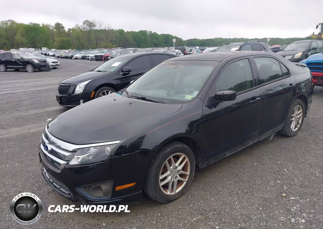 2010 Ford Fusion S VIN:3FAHP0GA7AR364971 - 2
