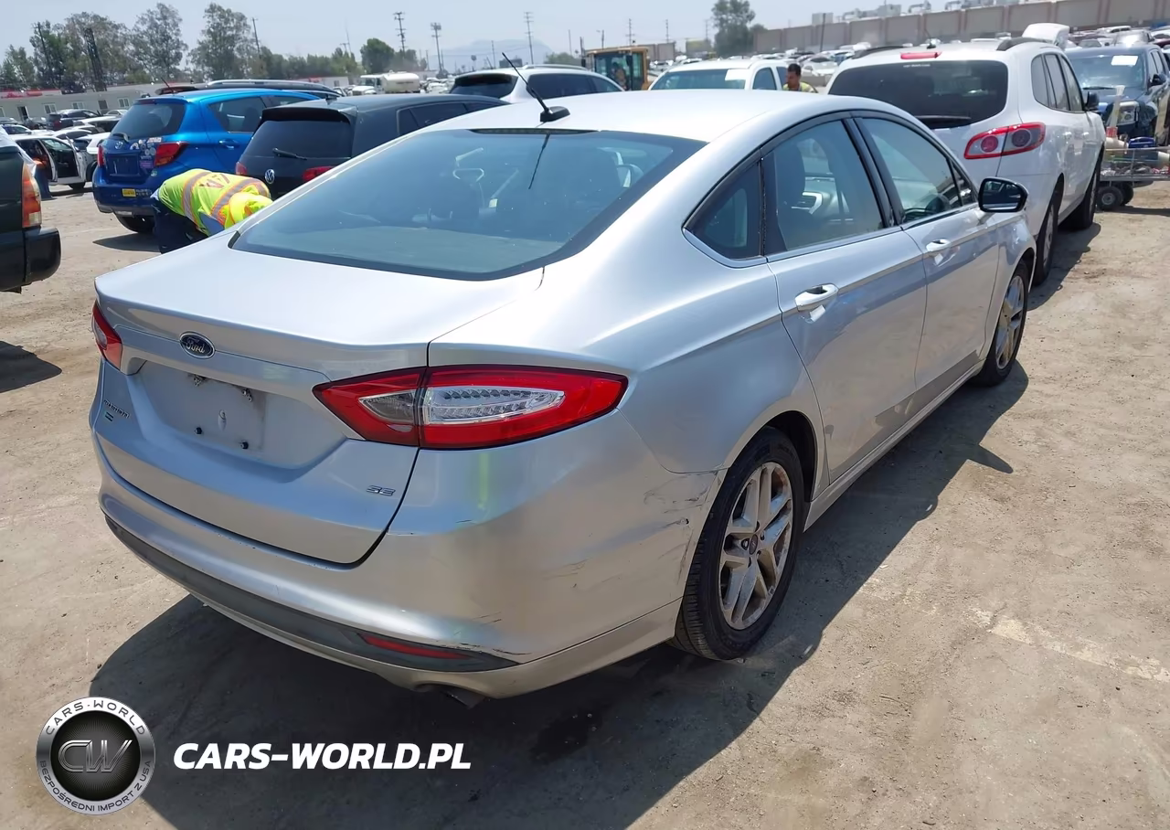 2016 Ford Fusion Se VIN:3FA6P0H70GR358545 - 4