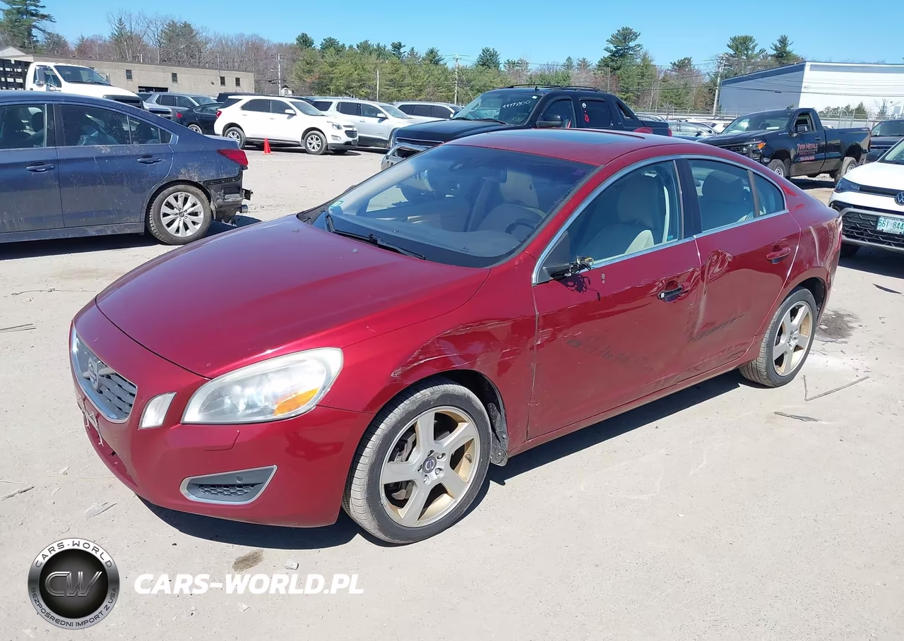 2013 Volvo S60 T5 Platinum VIN:YV1612FH6D2187118 - 2
