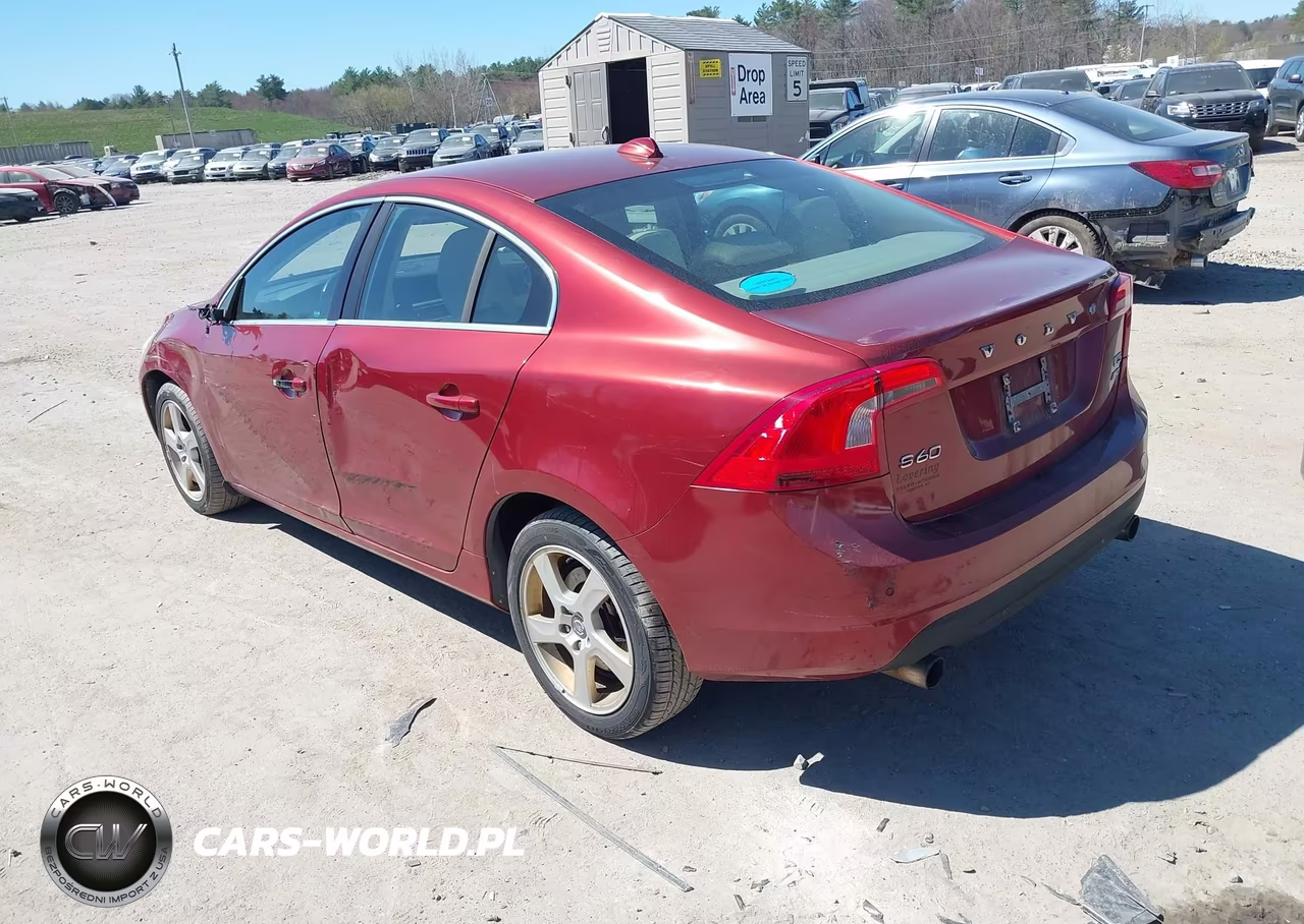 2013 Volvo S60 T5 Platinum VIN:YV1612FH6D2187118 - 3
