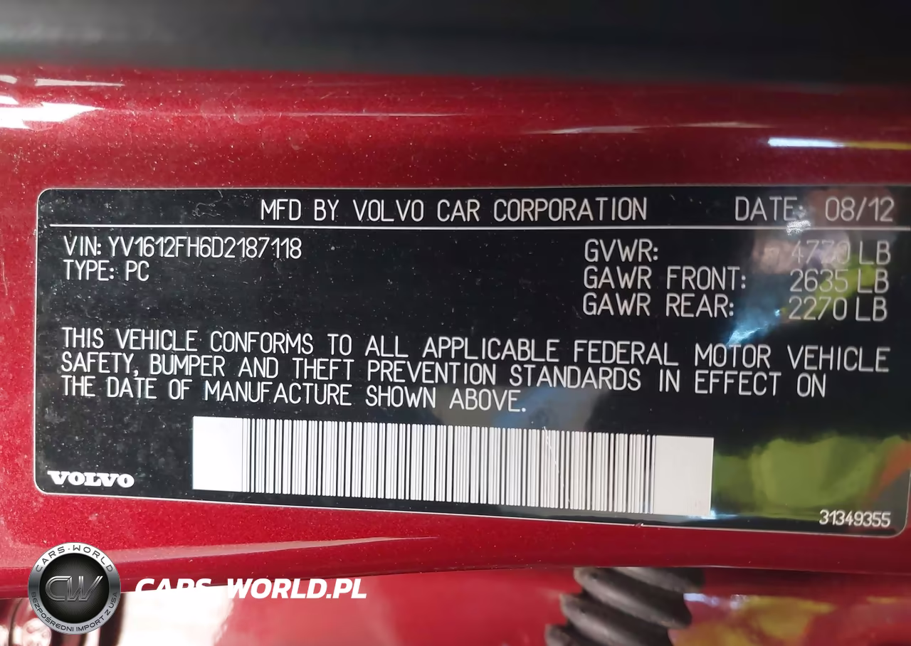 2013 Volvo S60 T5 Platinum VIN:YV1612FH6D2187118 - 9