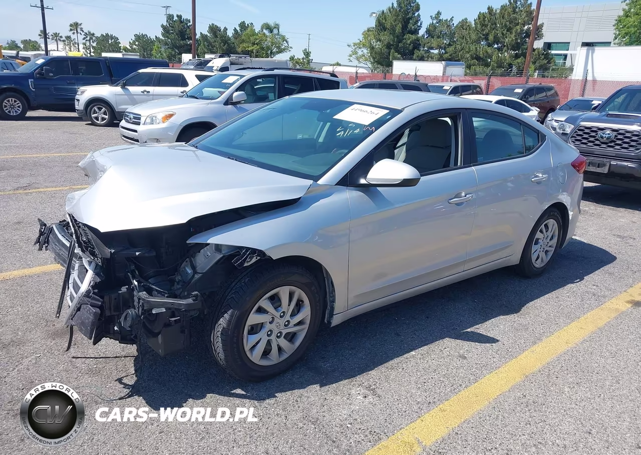 2018 Hyundai Elantra Se VIN:5NPD74LF0JH219162 - 2