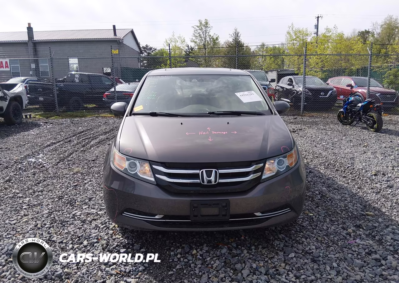 2017 Honda Odyssey Ex-L VIN:5FNRL5H64HB007308 - 13