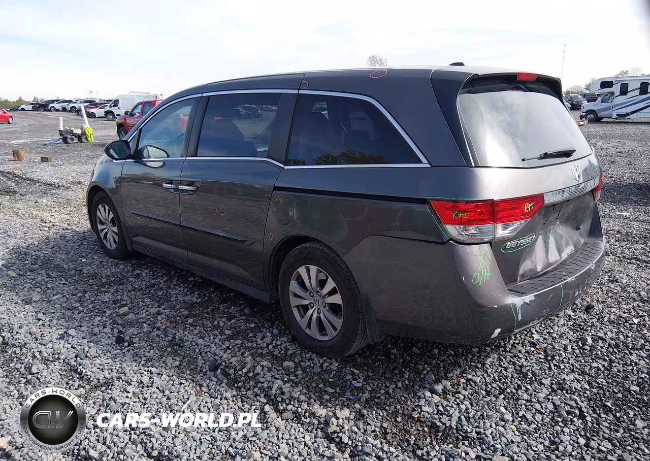 2017 Honda Odyssey Ex-L VIN:5FNRL5H64HB007308 - 3