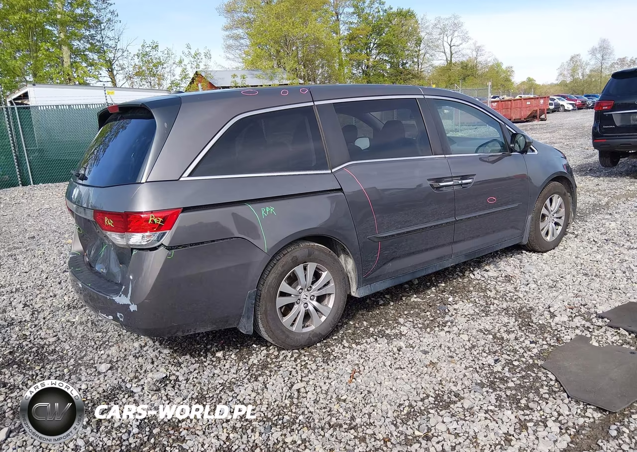 2017 Honda Odyssey Ex-L VIN:5FNRL5H64HB007308 - 4