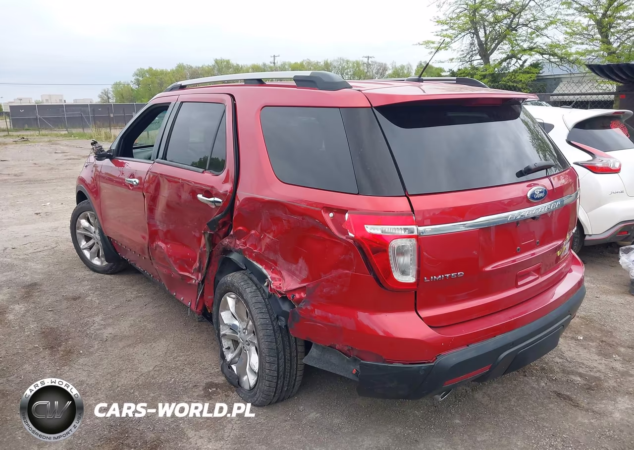 2012 Ford Explorer Limited VIN:1FMHK8F83CGA43506 - 3