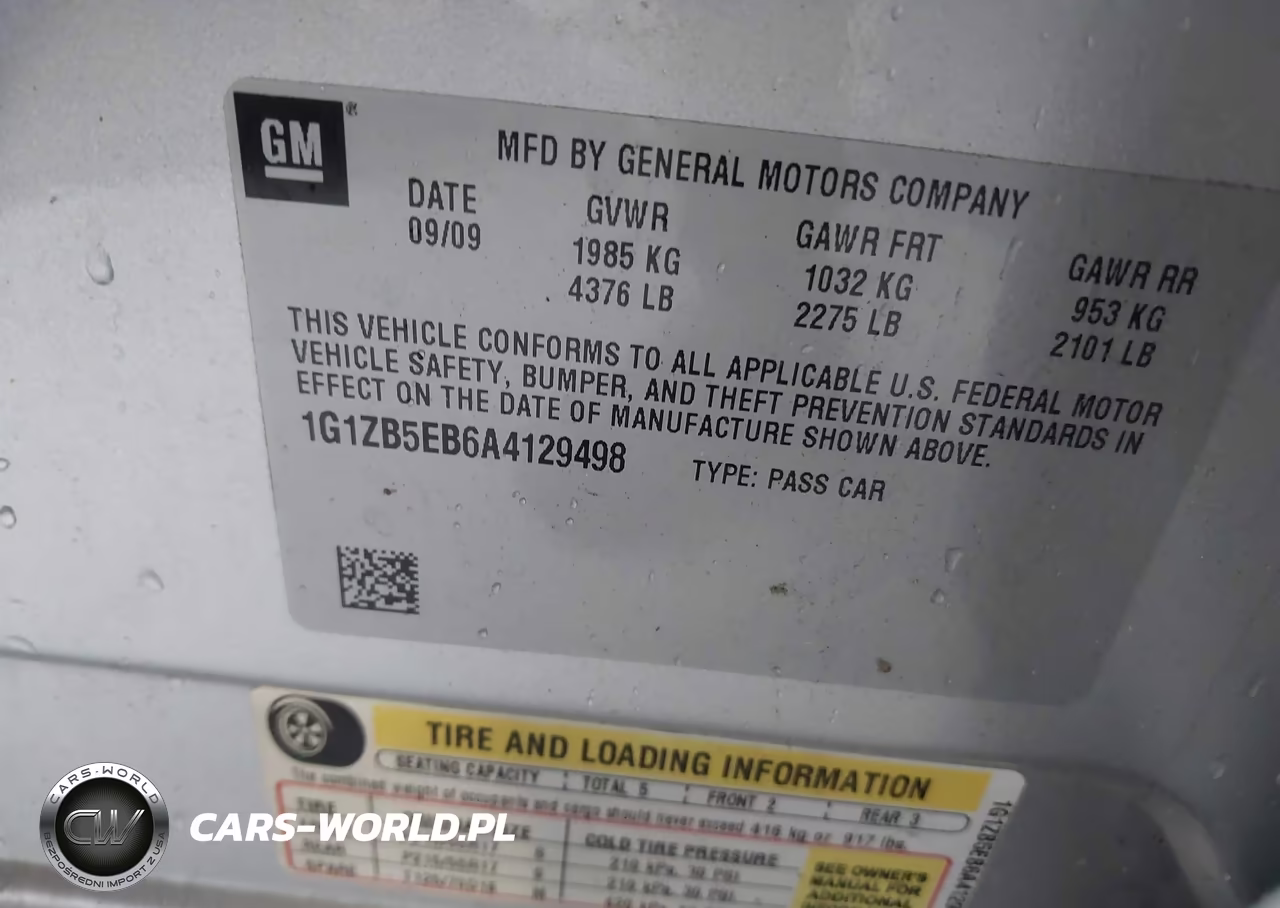 2010 Chevrolet Malibu Ls VIN:1G1ZB5EB6A4129498 - 9