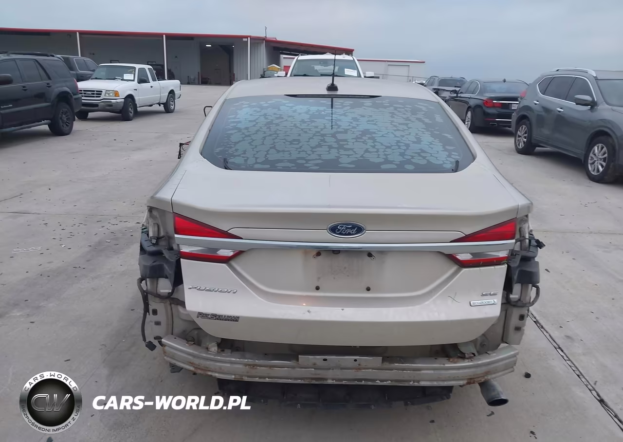 2017 Ford Fusion Se VIN:3FA6P0HD1HR119349 - 16