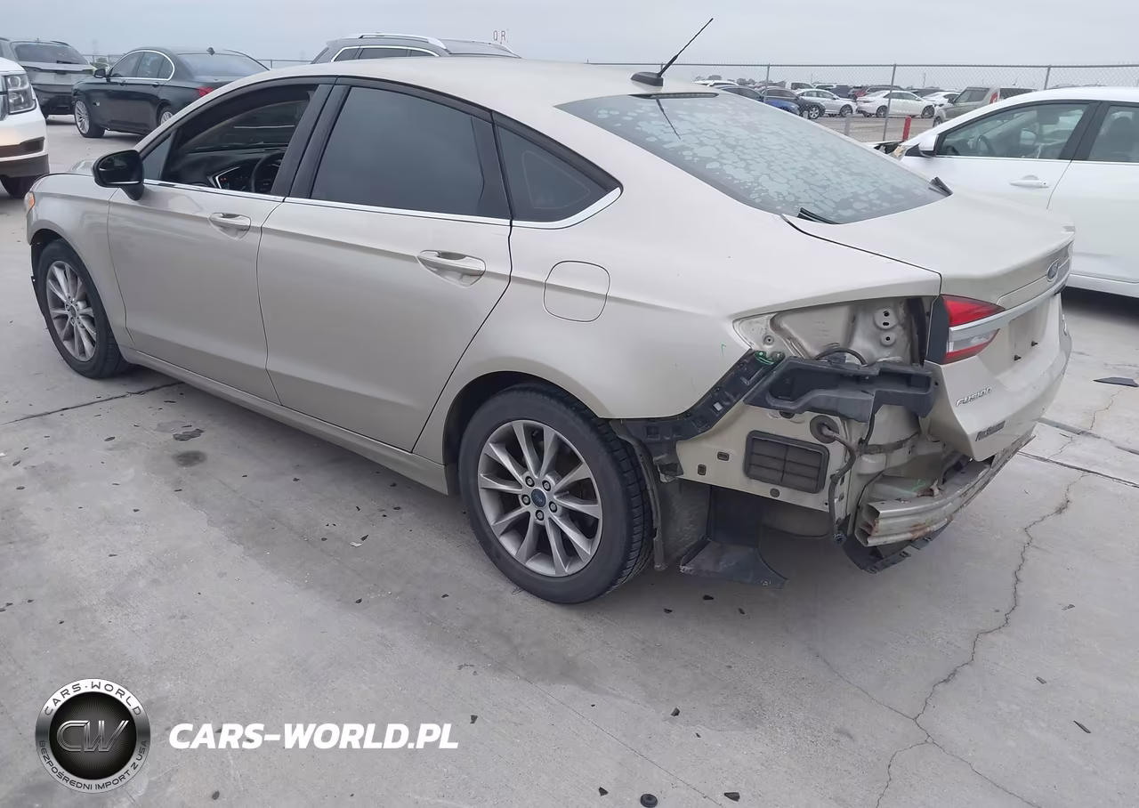 2017 Ford Fusion Se VIN:3FA6P0HD1HR119349 - 3