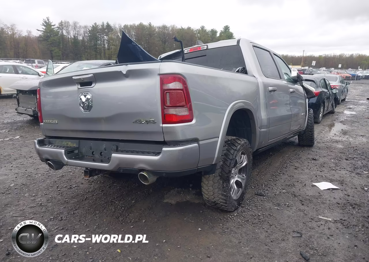 2019 Ram 1500 Laramie 4X4 5'7 Box VIN:1C6SRFJT9KN764808 - 4