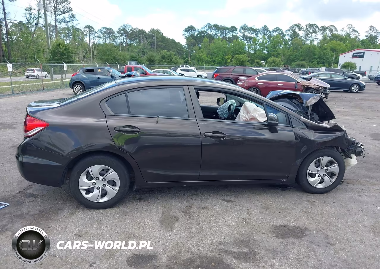 2013 Honda Civic Lx VIN:2HGFB2F57DH589098 - 13