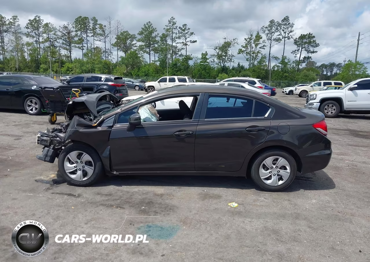 2013 Honda Civic Lx VIN:2HGFB2F57DH589098 - 14