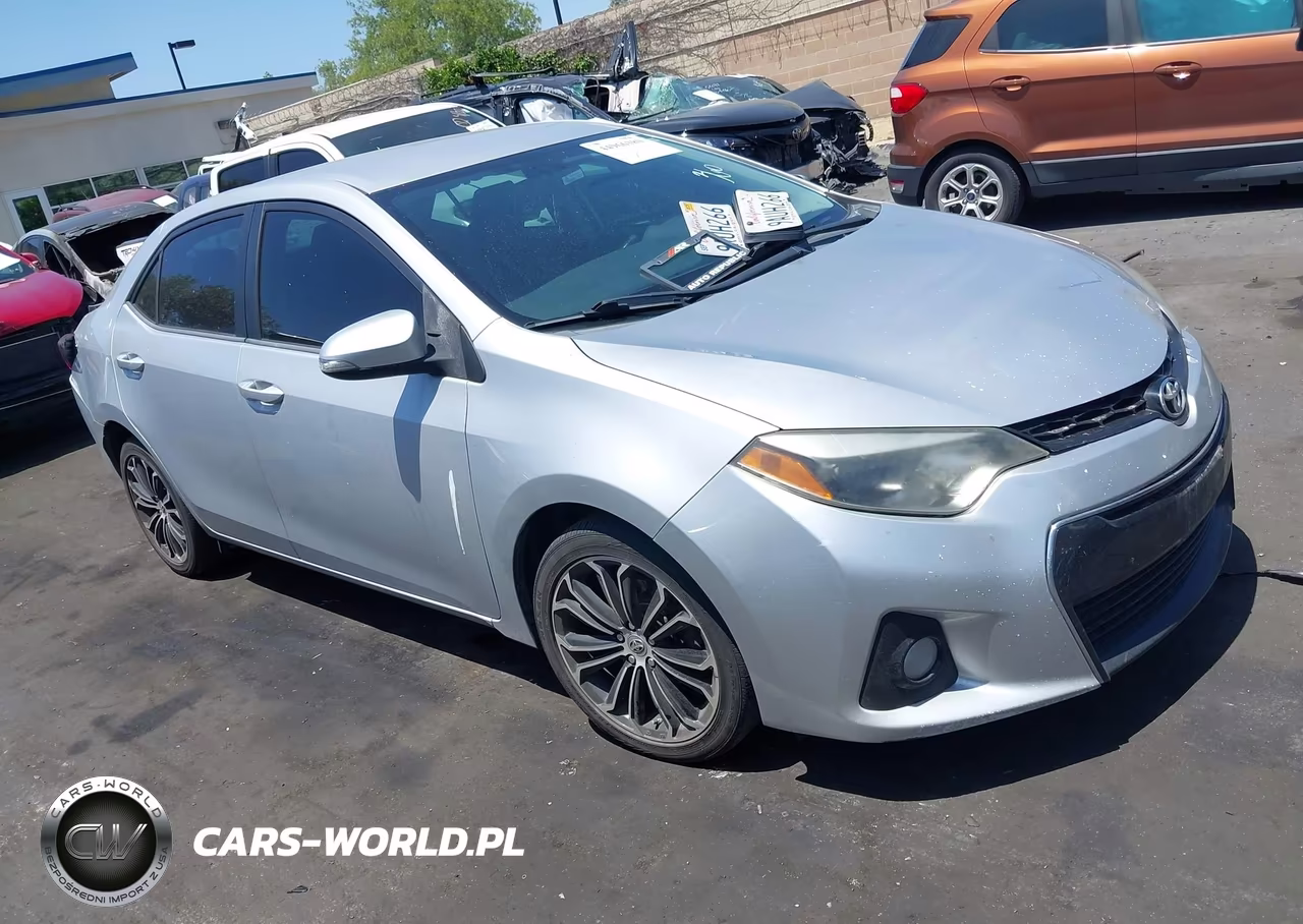 2015 Toyota Corolla S Plus