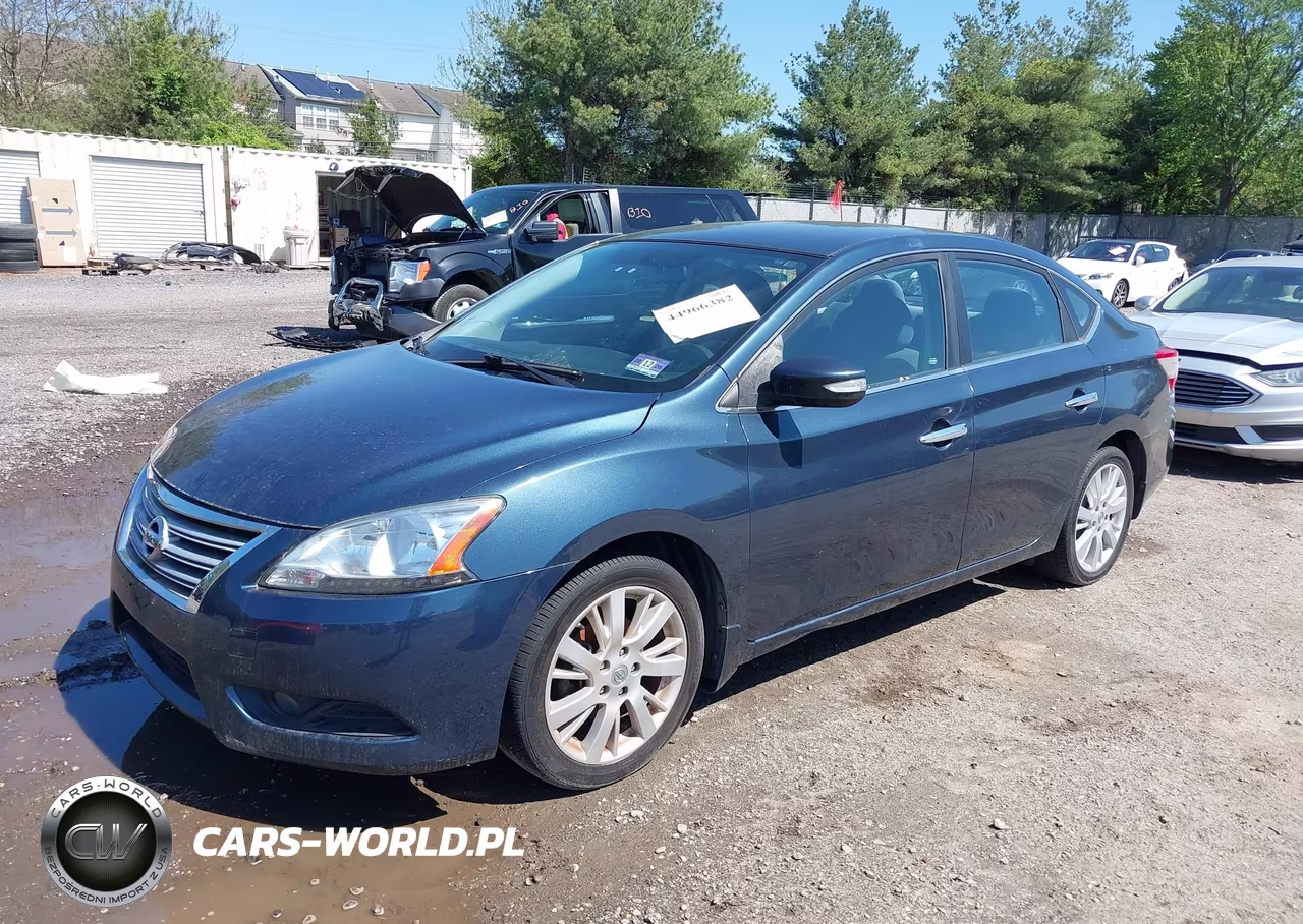 2013 Nissan Sentra Sl VIN:3N1AB7APXDL637797 - 2