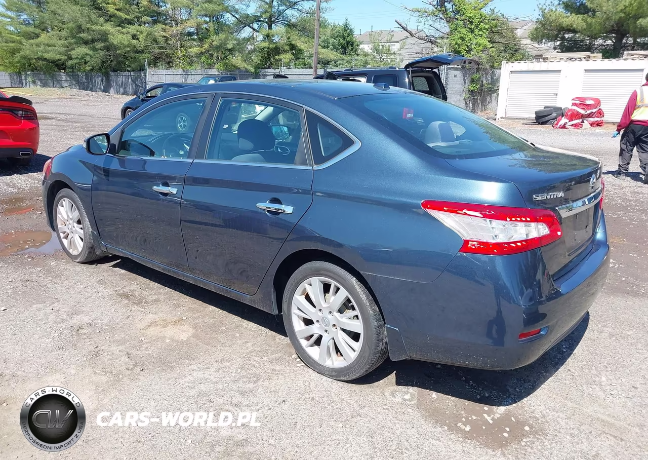 2013 Nissan Sentra Sl VIN:3N1AB7APXDL637797 - 3