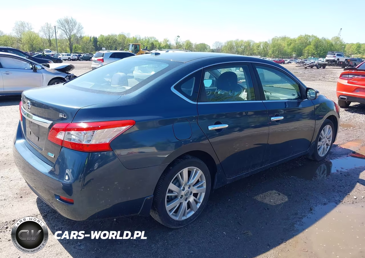 2013 Nissan Sentra Sl VIN:3N1AB7APXDL637797 - 4