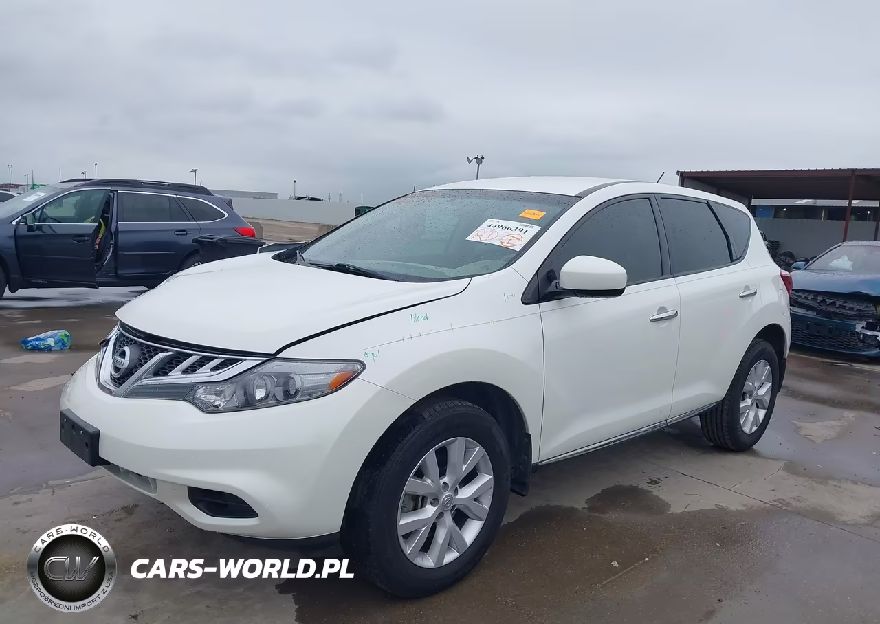 2014 Nissan Murano S VIN:JN8AZ1MU9EW408583 - 2