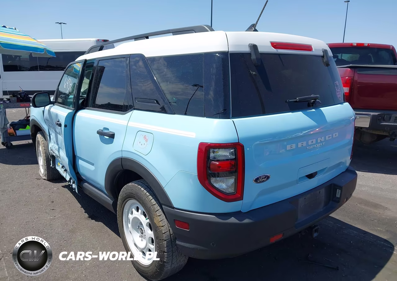 2023 Ford Bronco Sport Heritage VIN:3FMCR9G67PRE23374 - 3
